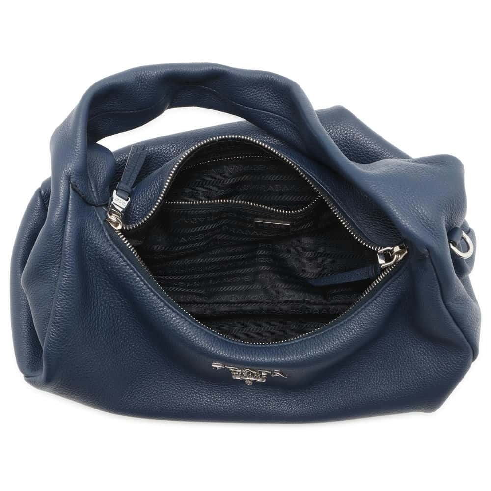 Prada Shoulder Bag Vitello Phoenix Leather - Picture 6 of 12